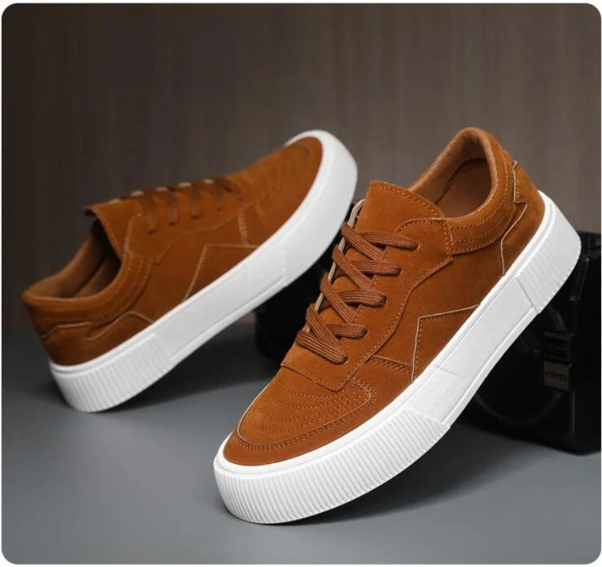 Rovaldo - Sneakers Multicolore in Camoscio