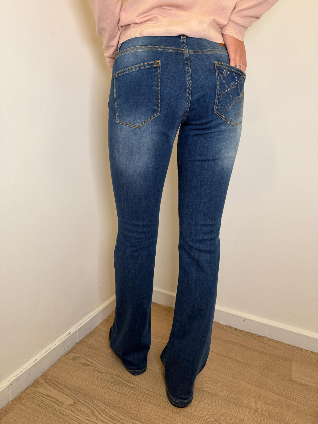 Federica - Jeans Flare a Vita Regolare