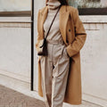 Sorevya - Cappotto Lungo Strutturato