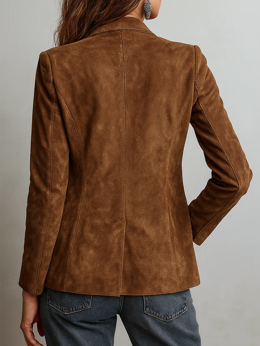Marravie - Blazer Vintage Marrone