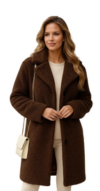Tressalia - Cappotto Teddy Morbido