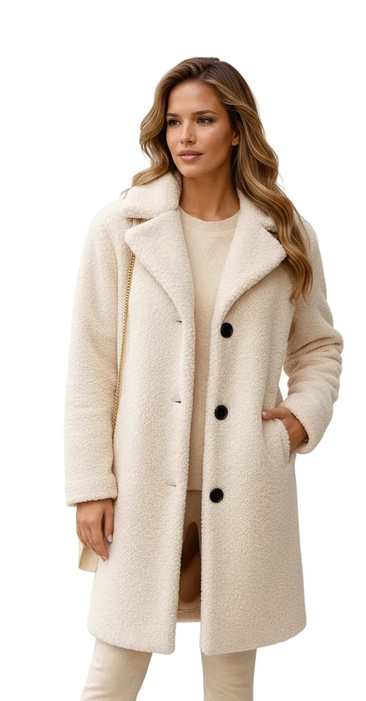 Tressalia - Cappotto Teddy Morbido