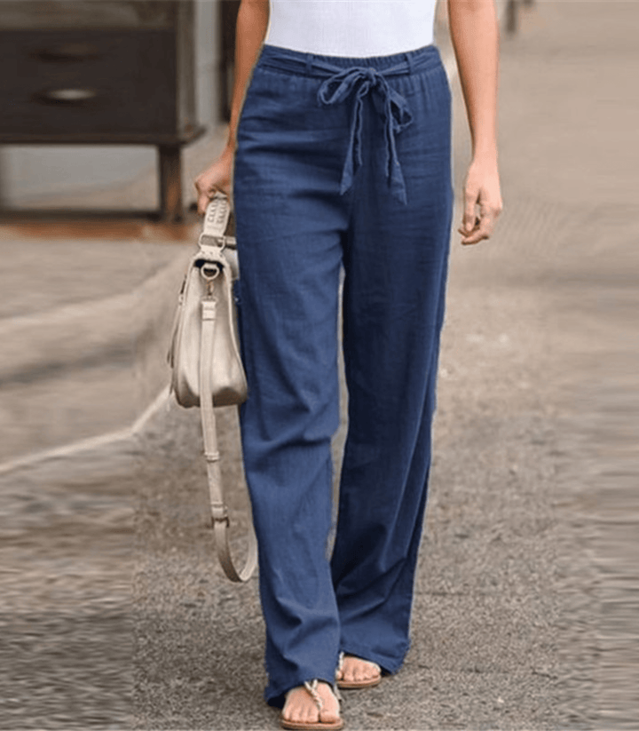 Rivelia - Pantaloni con Coulisse dal Taglio Morbido