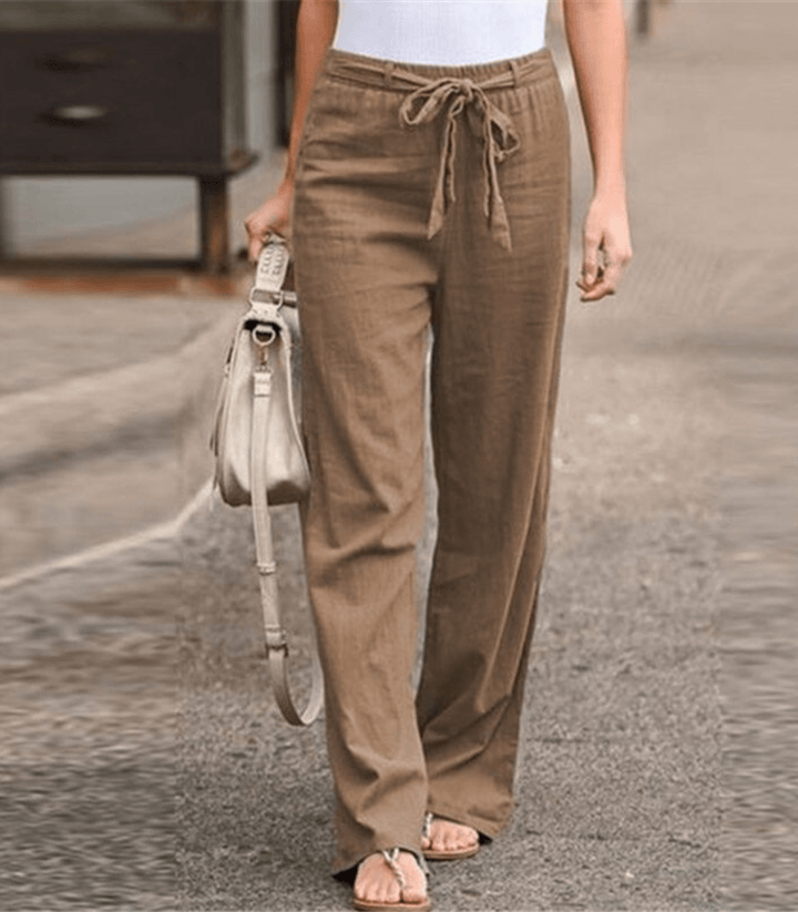 Rivelia - Pantaloni con Coulisse dal Taglio Morbido
