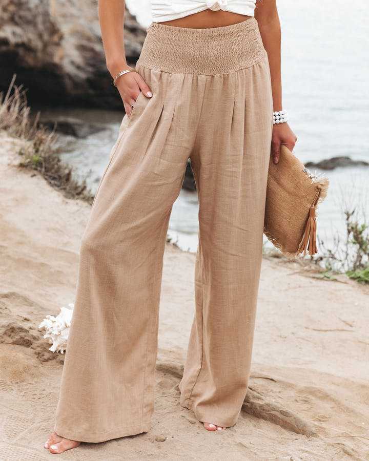 Ilarenne - Pantaloni Palazzo dal Fascino Costiero
