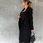 Demetria - Cappotto Lungo Doppiopetto