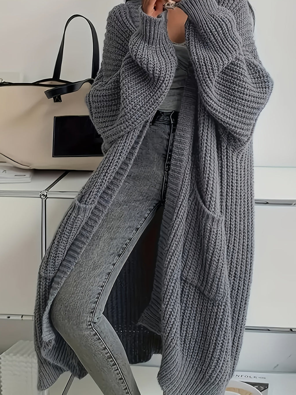 Carlotta – Cardigan lungo caldo
