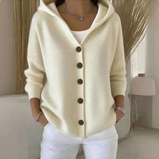 Bellisara - Cardigan con Cappuccio dal Comfort Quotidiano