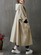 Selena - Trench Coat con Cappuccio