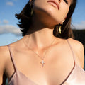 Regina - Collana con Croce e Corona