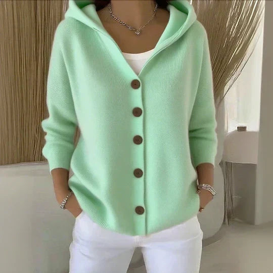 Bellisara - Cardigan con Cappuccio dal Comfort Quotidiano