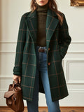Teraline - Cappotto Retrò in Tweed a Quadri