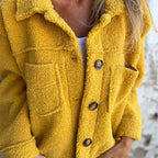 Orlisse - Cappotto Corto in Maglia con Revers