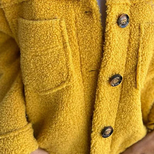 Orlisse - Cappotto Corto in Maglia con Revers