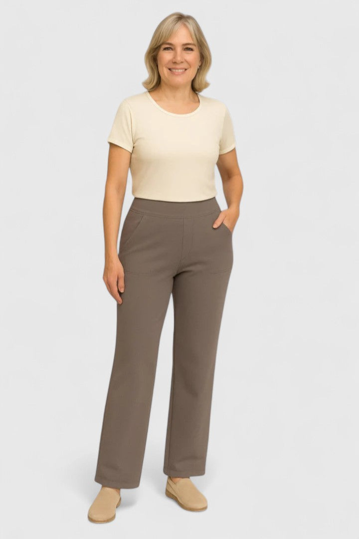 Iridessa - Pantaloni Puliti dall’Eleganza Sofisticata