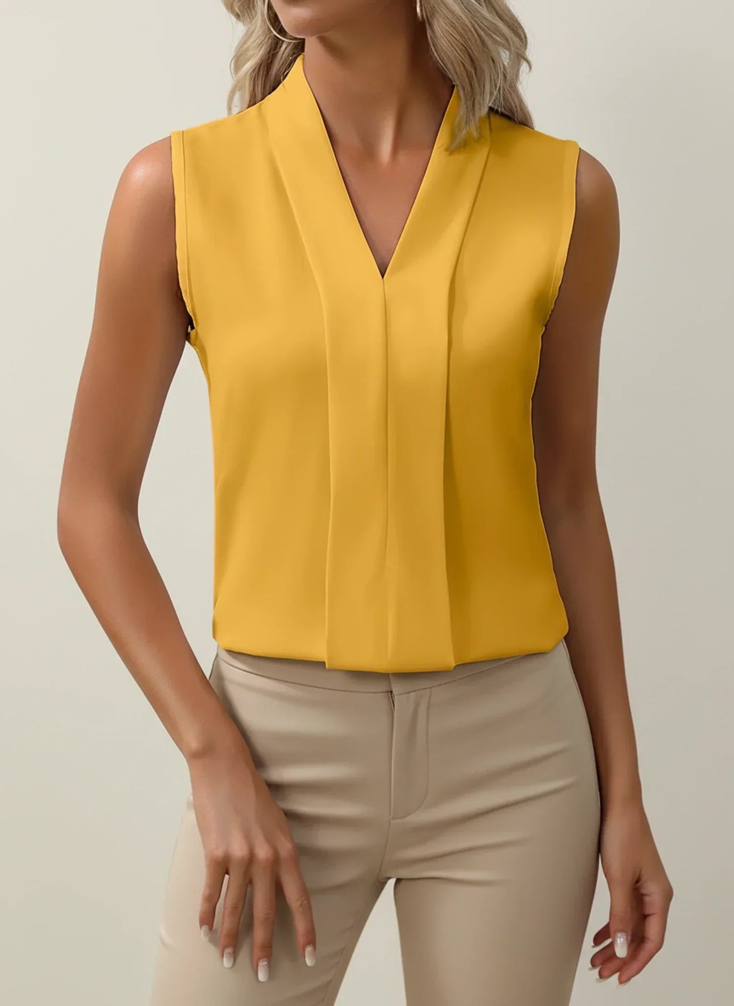 Valentina- Blusa senza maniche